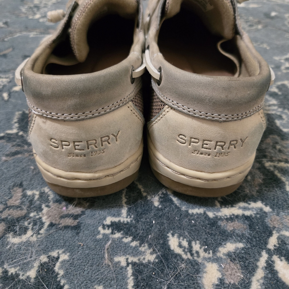 Sperry Grey Boat Shoes - Picture 4 of 8